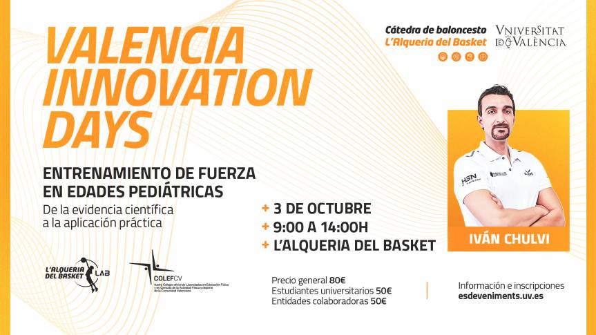 L’Alqueria Lab and the Basketball Chair are promoting a training program on strength training for children with Iván Chulvi