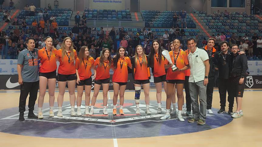 U18 women runners-up in Spain for the first time!