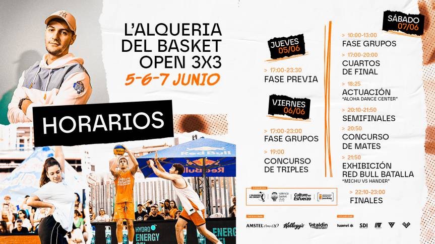 Vuelve el show con el 5º aniversario de L’Alqueria del Basket Open 3x3