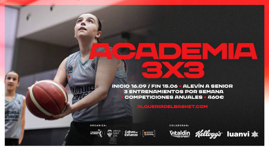 Nueva temporada de la Academia 3x3 de Valencia Basket