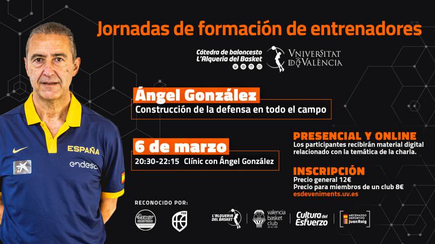 Ángel González Jareño impartirá la próxima jornada de formación de entrenadores