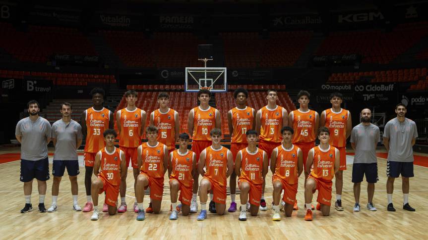 Valencia Basket arranca la nueva ‘Liga U’ con su equipo filial masculino