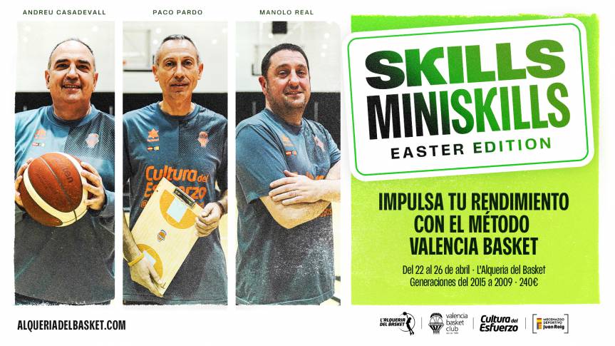 Apunta't al Skills Miniskills Camp Easter de Pasqua