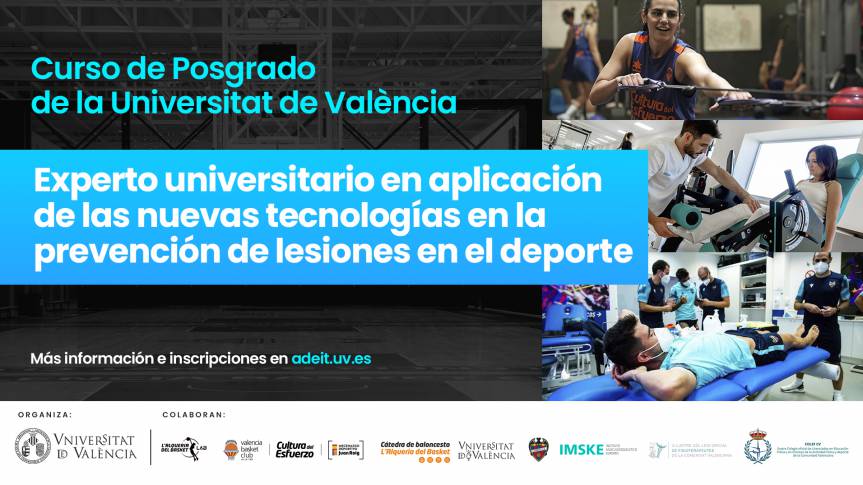 Valencia Basket, Levante UD i IMSKE posen la seua experiència al servei del nou Curs de Postgrau de la UV