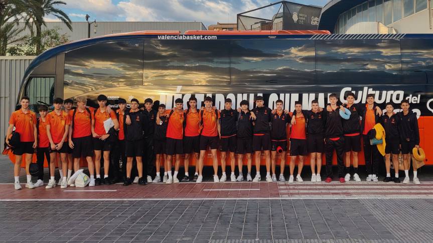 Los cadetes de Valencia Basket arrancan sus Campeonatos de España