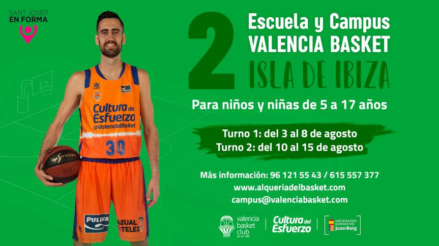 2nd Ibiza's Island Camp and School of Valencia Basket