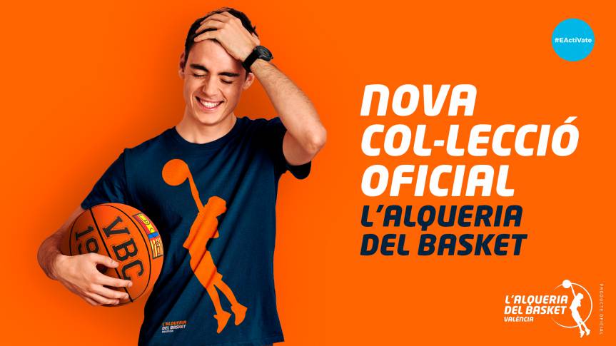 Valencia Basket launches the new line of clothing and accessories from L’Alqueria del Basket
