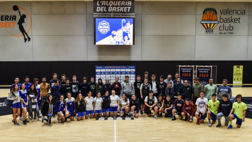 La Copa Colegial se estrenó en L’Alqueria del Basket