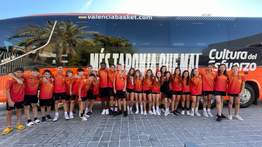 Los equipos alevines taronja empiezan el Campeonato de España Mini