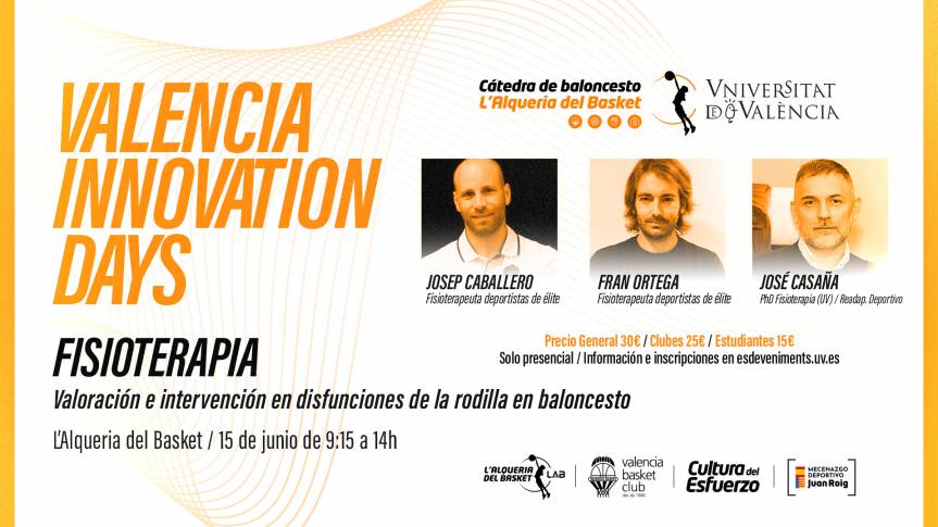 Nuevo ‘Valencia Innovation Day’ sobre Fisioterapia