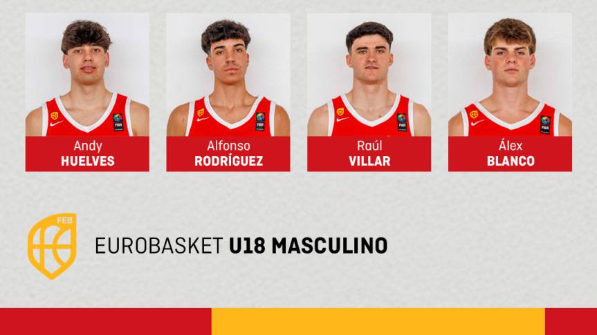 Alex Blanco estará en el Eurobasket U18M
