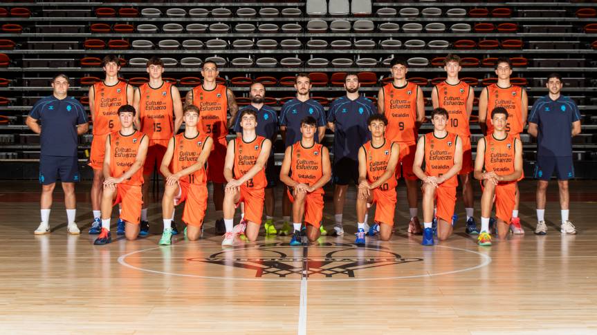 Valencia Basket’s men's second team gets the new 2026-27 ‘Liga U’ season underway
