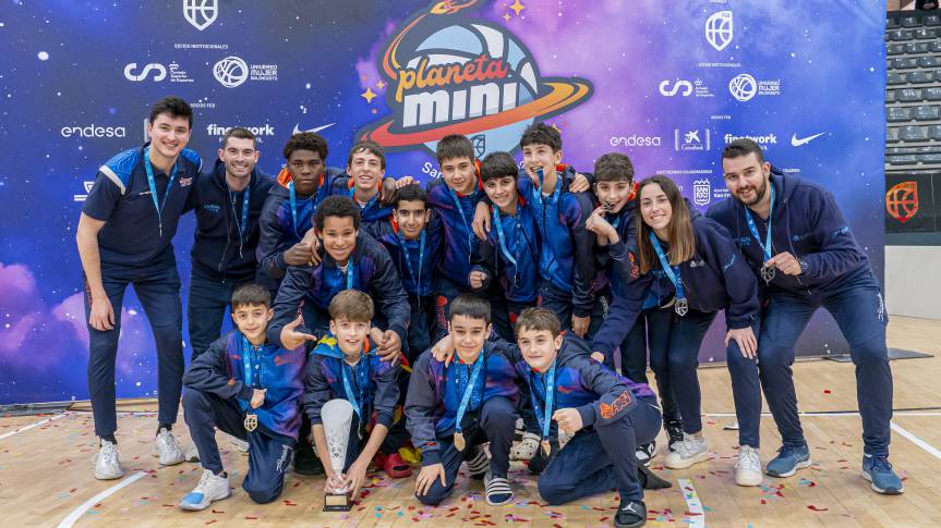 Doble plata en el Campionat d'Espanya Minibasket de Seleccions amb molt taronja