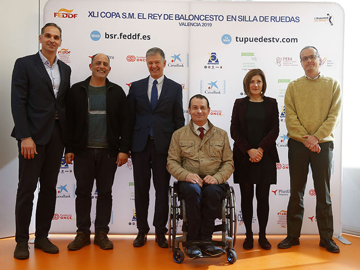 La 41º Copa del Rey de Baloncesto en Silla de Ruedas, presentada en L’Alqueria del Basket