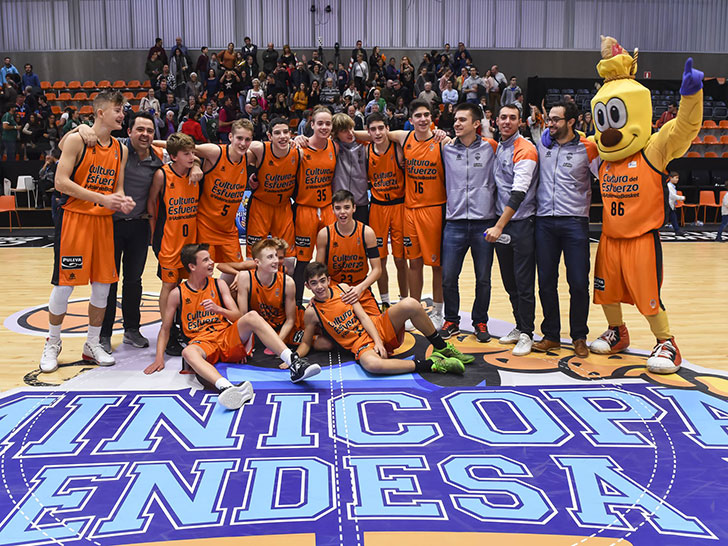 Valencia Basket classificat per a la Fase Final de la Minicopa