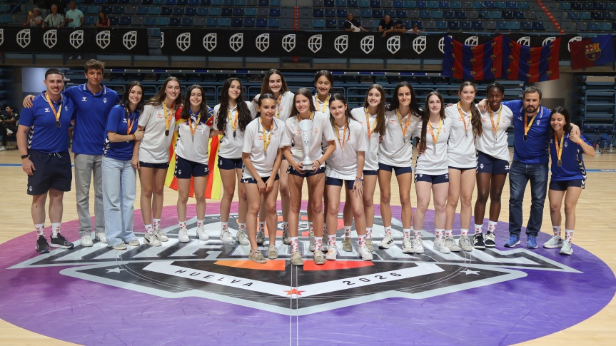 Runners-up in the Spanish Women’s U14 Championship!