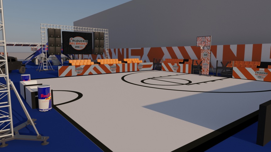El I L’Alqueria del Basket Open 3x3 obri les seues portes al públic amb rècord de participació