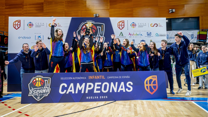 Gold and silver for the Valencian U14 teams at the Spanish Championship