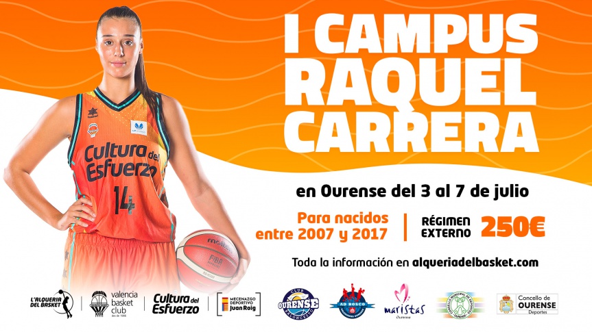 Valencia Basket launches the Raquel Carrera Camp