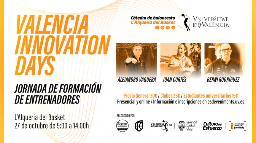 Nova temporada de València Innovation Days amb una jornada de formació d'entrenadors