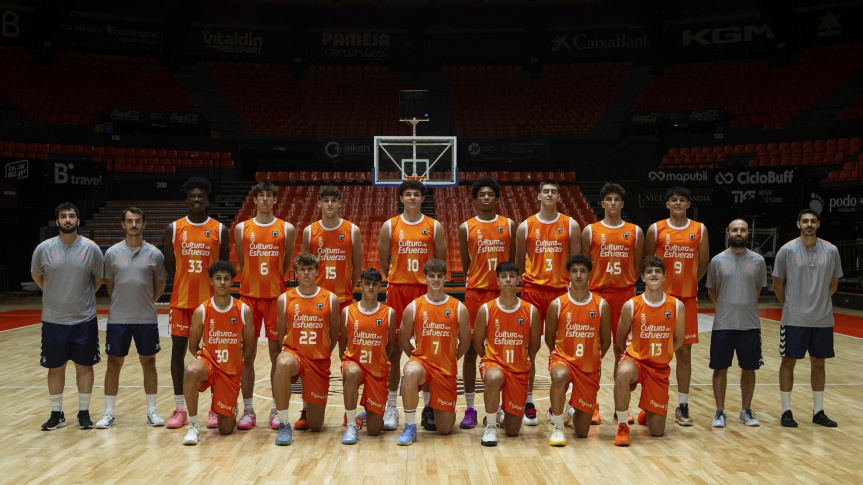 Valencia Basket arranca la nueva ‘Liga U’ con su equipo filial masculino