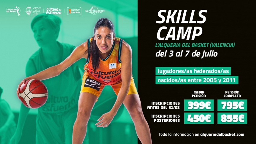 The Skills Camp, the ideal camp for improving skills, returns to L'Alqueria