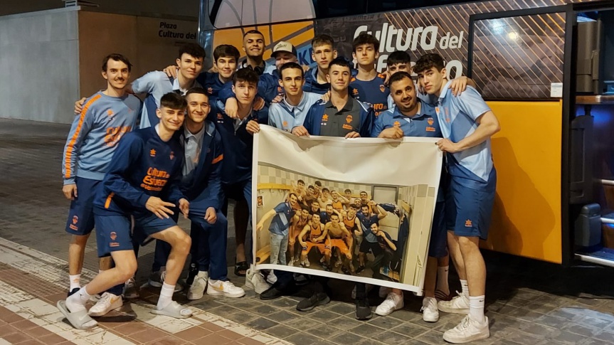 The four Valencia Basket U16 teams, to the Spanish Championship