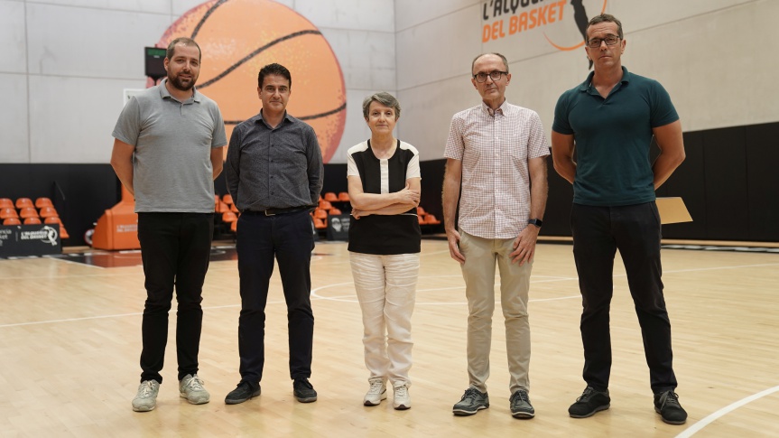 Valencia Basket will promote the basketball section of the San José de Calasanz School