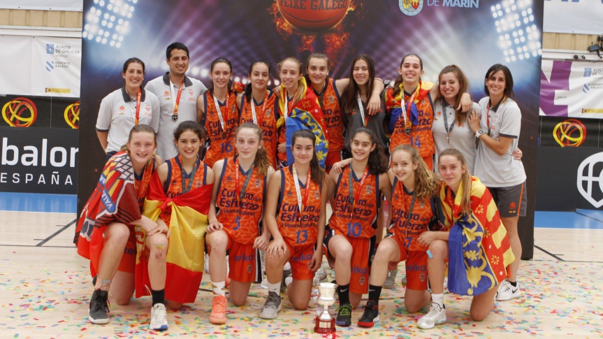 Valencia Basket realiza el mejor Campeonato de España Infantil de su historia