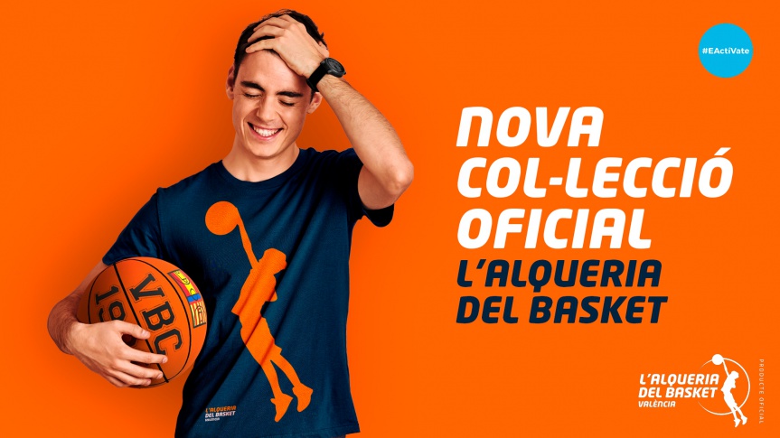 Valencia Basket estrena la nueva línea de ropa y complementos de L’Alqueria del Basket