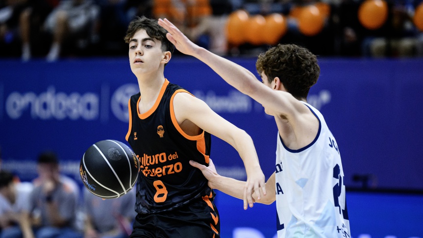 Valencia Basket secures its second victory and advances to the semifinals of the Minicopa Endesa (105-63)