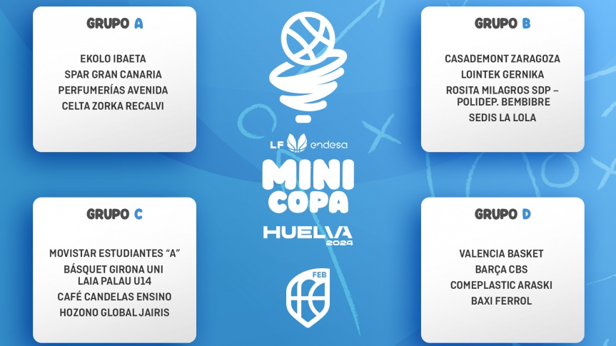 Valencia Basket already knows its group in the Minicopa LF Endesa