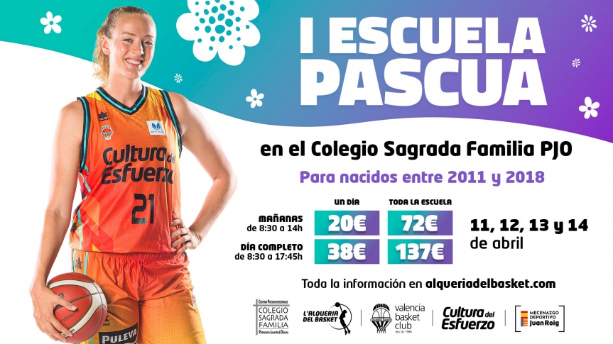 Valencia Basket launches the I Patronage Easter School