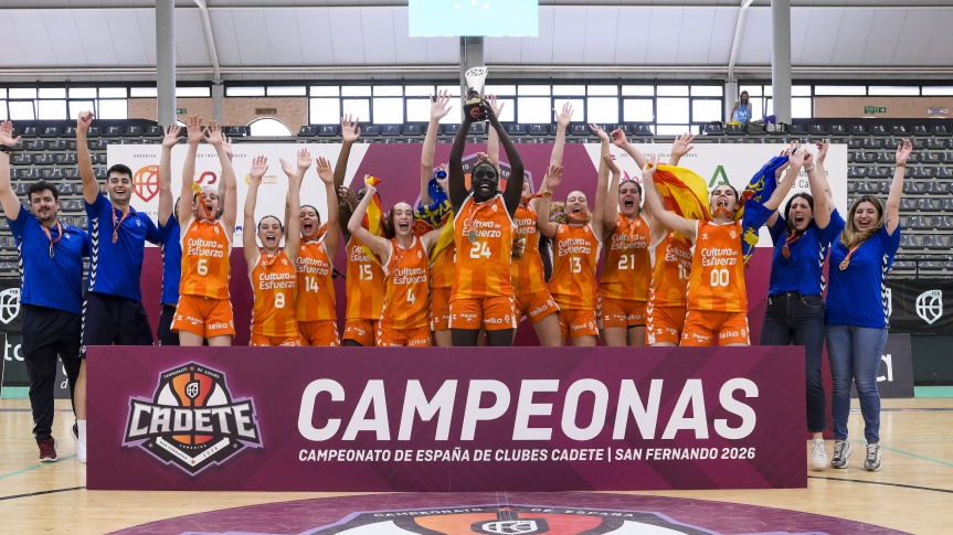 Spanish U16 Womens' Champions and Bronze in Men's