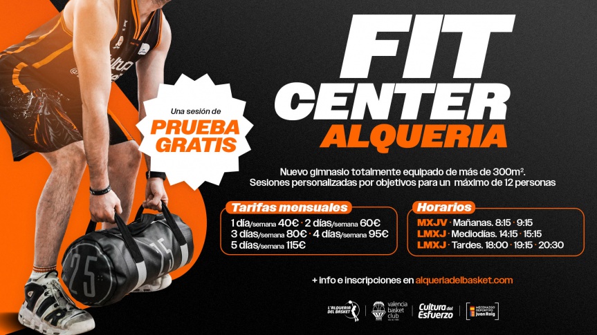 En marcha la nueva temporada de FitCenter en L’Alqueria