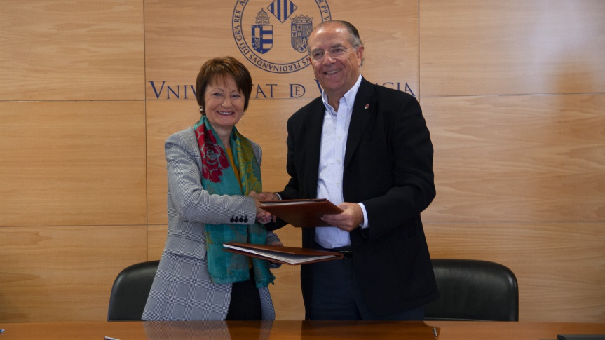 L’Alqueria del Basket and the University of Valencia sign the first basketball demonstration