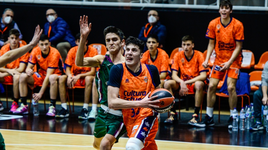 Valencia Basket cae en su debut en el Euroleague Basketball Adidas NGT (56-68)