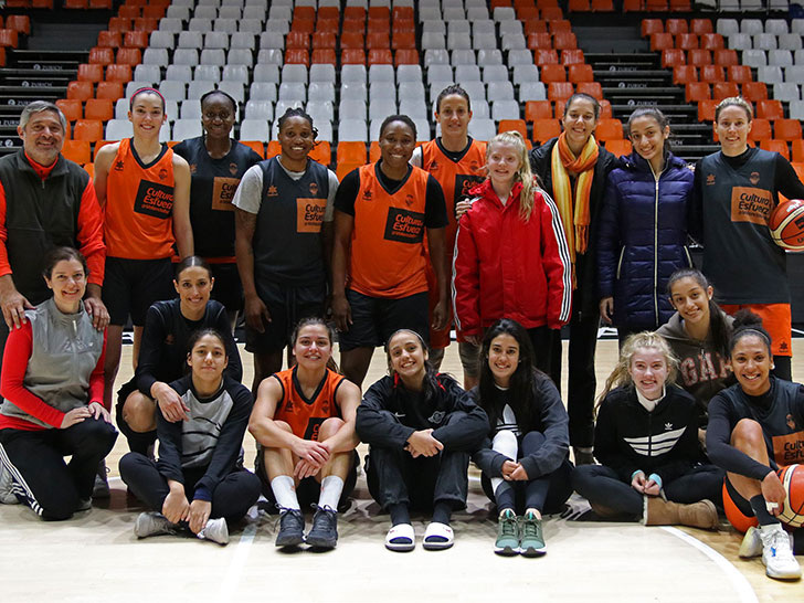 The CDD Asunción from Paraguay, a great experience with Valencia Basket in L'Alqueria