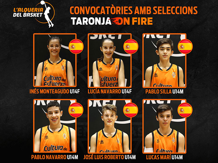 Wide taronja representation in the preselection for the BAM U14 boy's and girl's Tournament