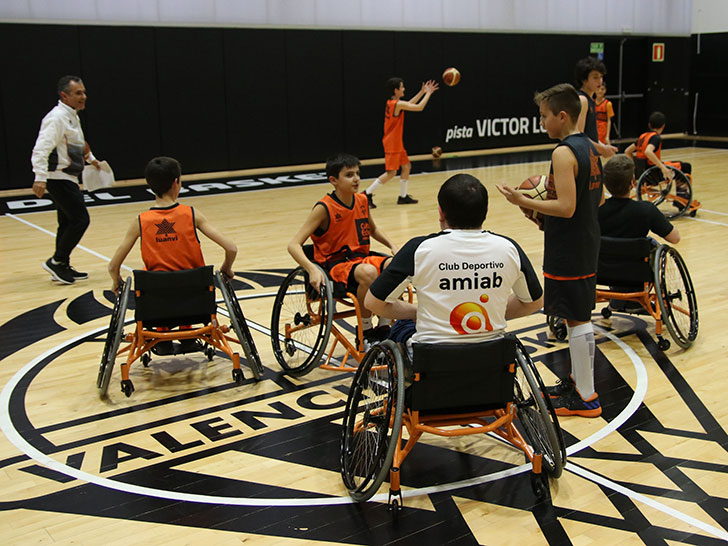 L’Alqueria del Basket, una seu amb experiència en el bàsquet en cadira de rodes