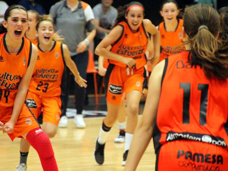 Valencia Basket lluitarà pel títol en la Copa d'Espanya Aleví