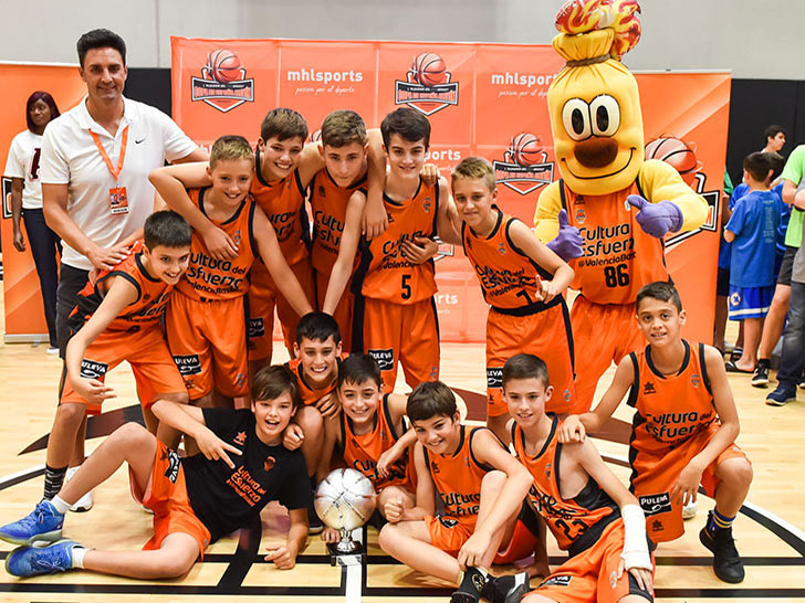 Valencia Basket es fa amb la Copa d'Espanya Aleví Masculina i competix fins al final en la femenina