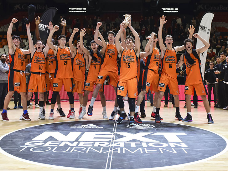 Valencia Basket campió del Adidas Next Generation Tournament