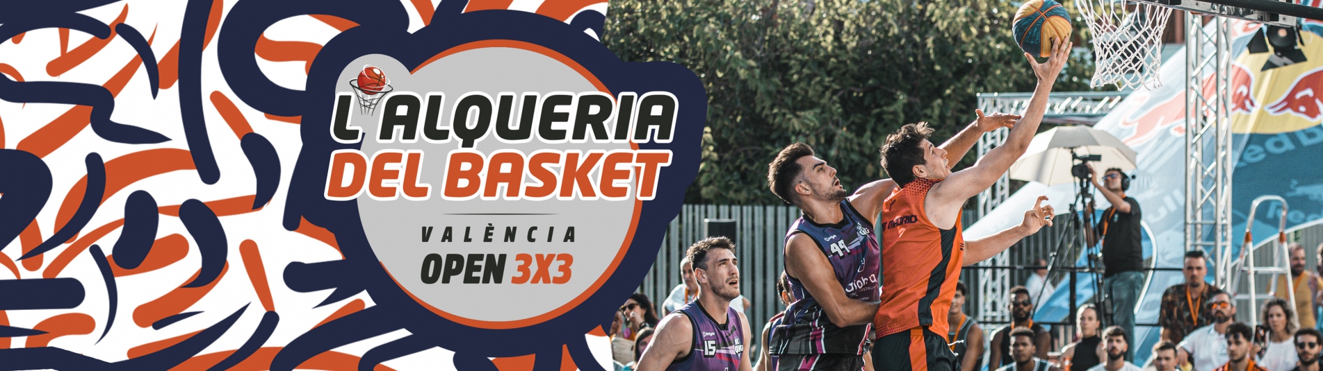 Cabecera L’Alqueria del Basket Open 3x3
